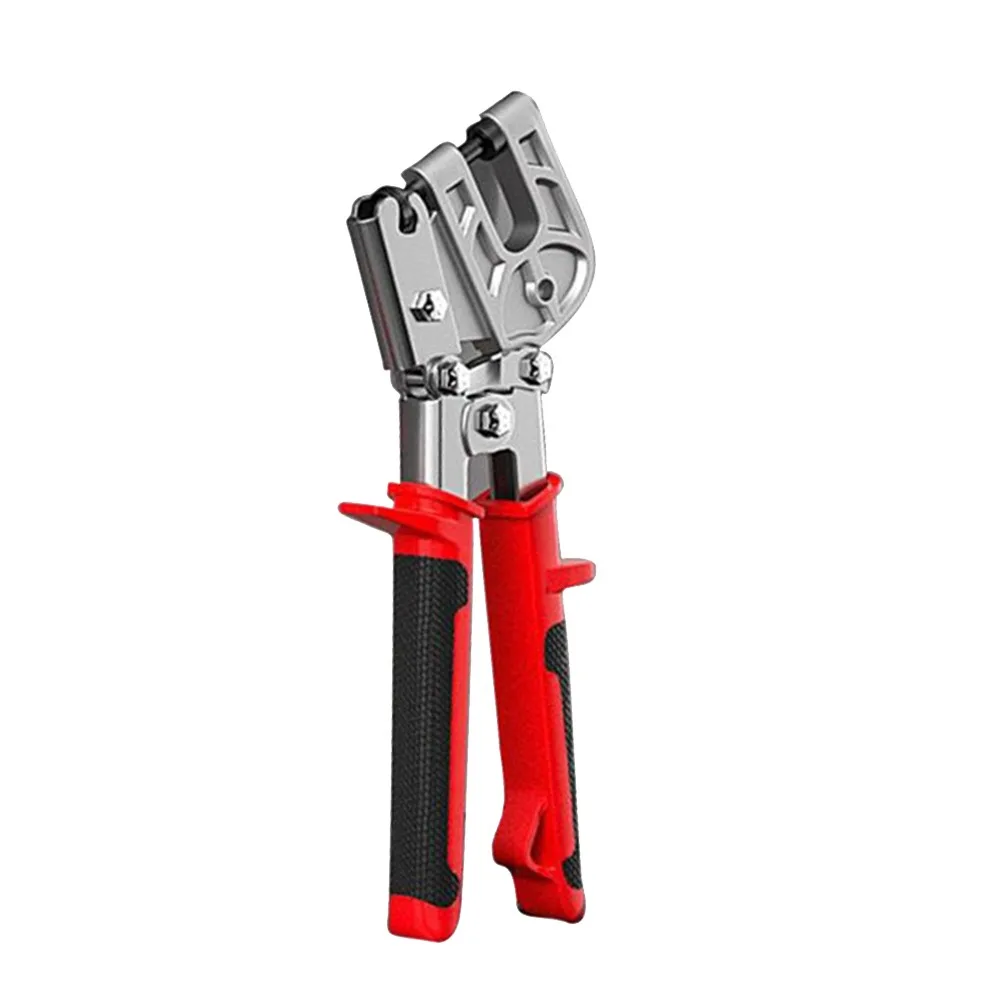 

Durable Alloy Keel Clamp Heavy-Duty Fastening Keel Crimping Pliers Flat Hole Stud Crimper Gypsum Board Installation