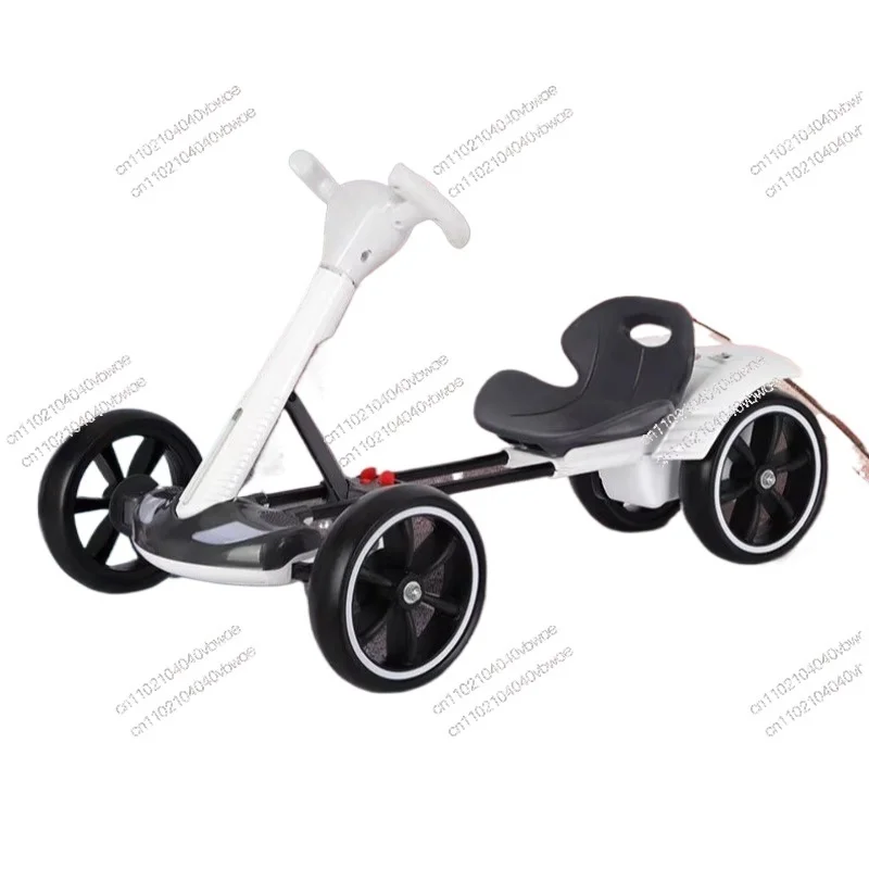 Mobil listrik anak-anak, pemasangan gratis, dapat dinaiki, mobil listrik anak-anak, pengisian daya, remote control, kereta dorong lipat