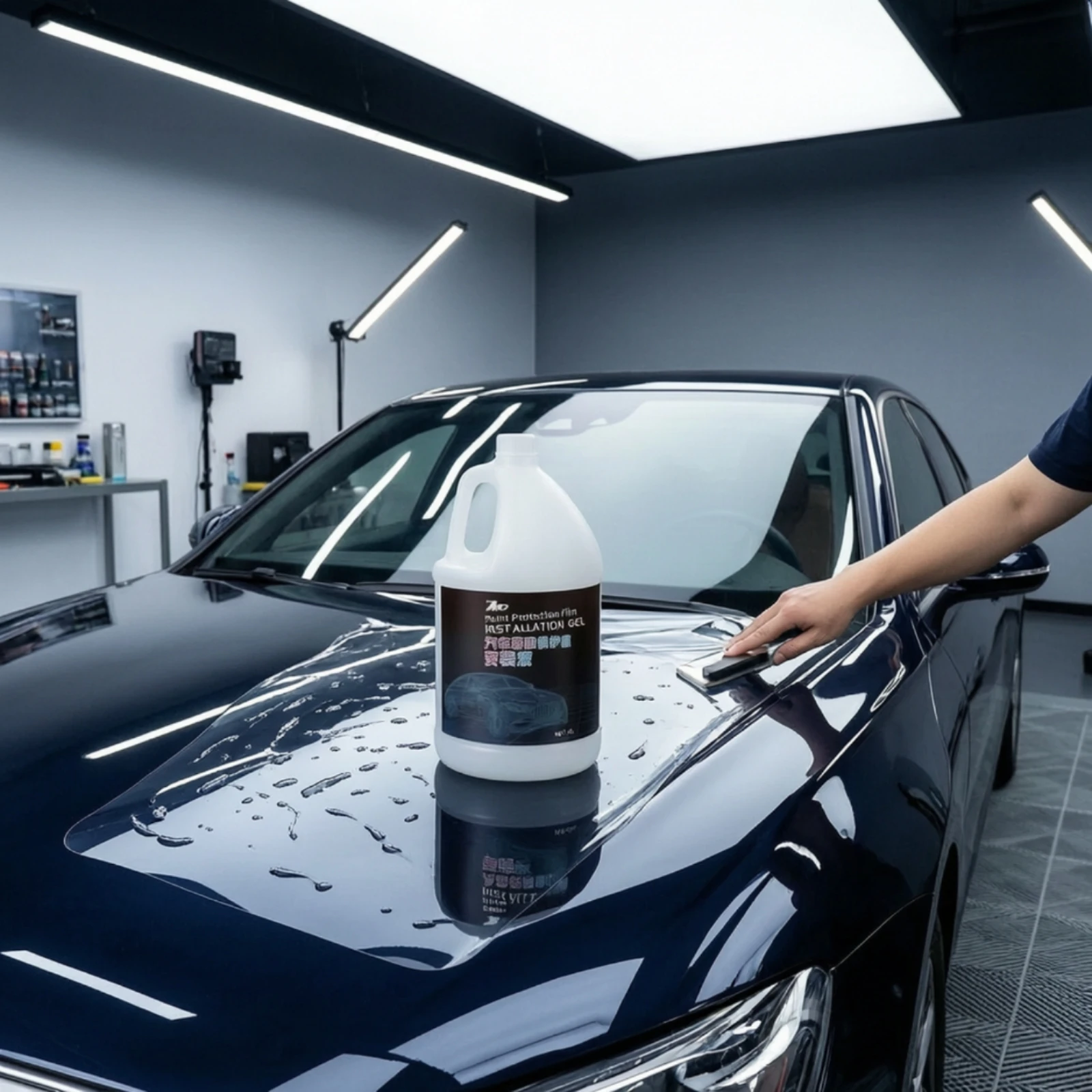 Paint Protection Film Installation Gel Bubbleclear PPF Installation Gel Positioning Slip for DIY Enthusiasts, Auto Detailing
