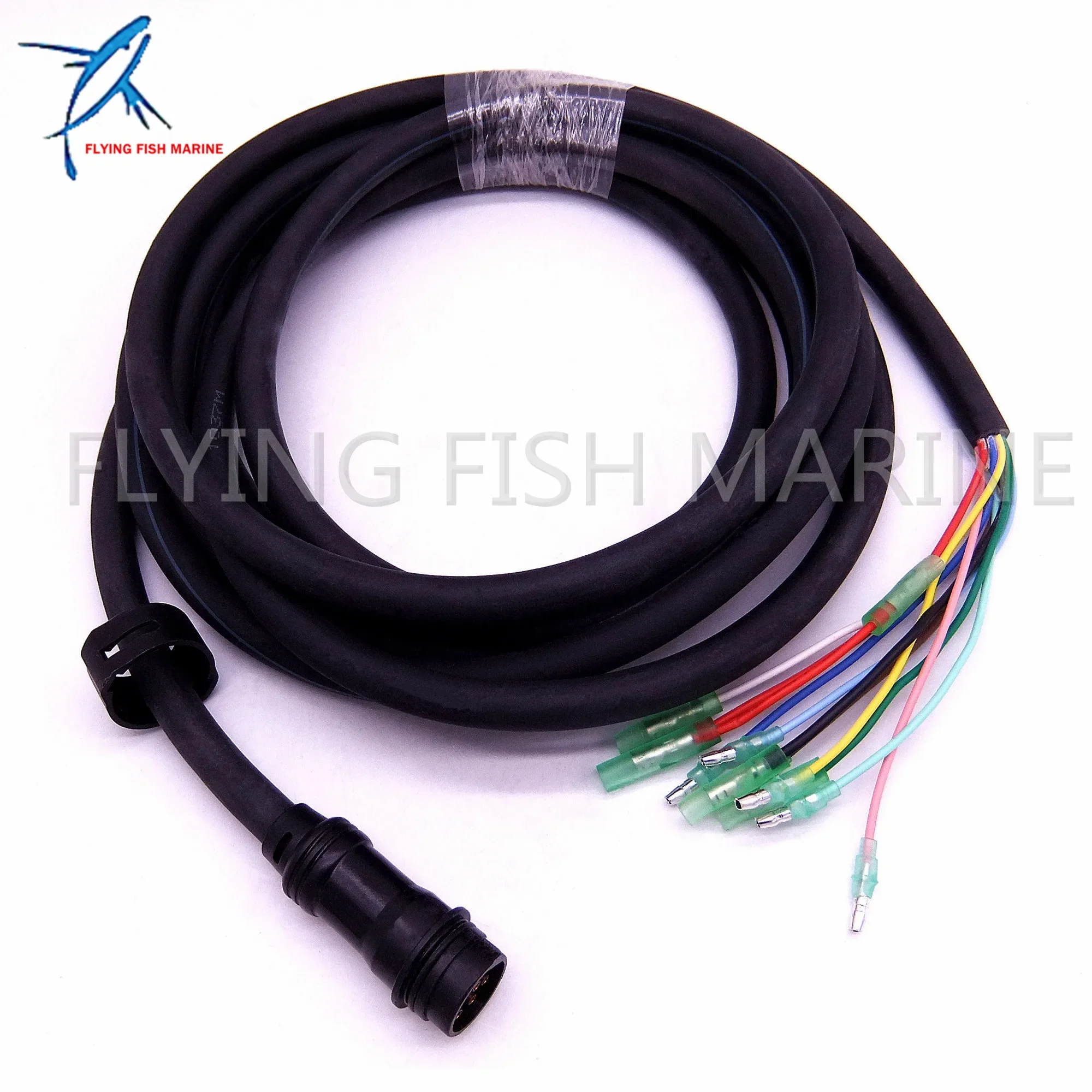 Outboard Engine 688-8258A-20 Cable Main Wire Harness for Yamaha Outboard Engine 703 Remote Control Box 10 Pins 16.4FT