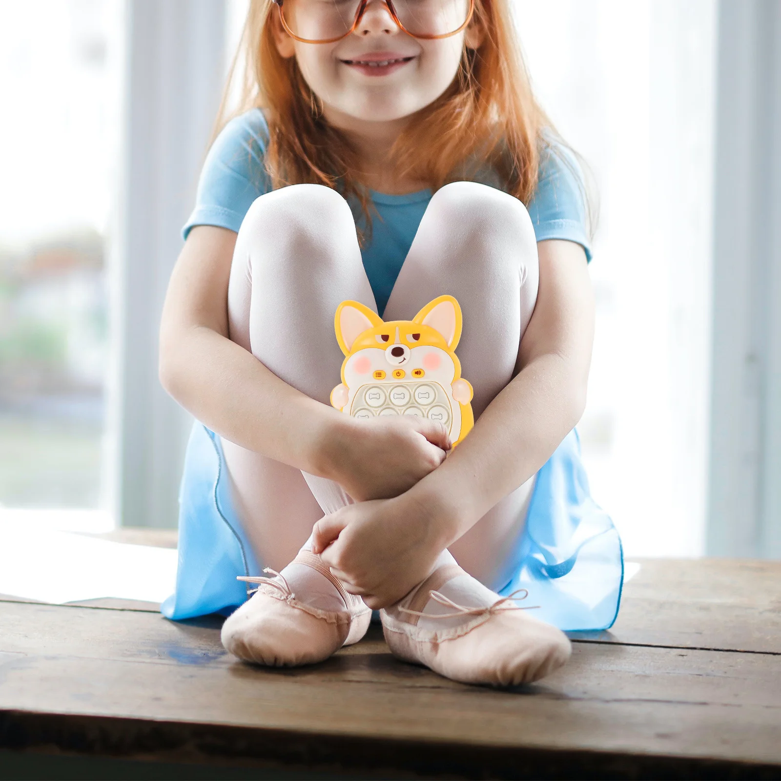 آلة لعبة الدفع السريع، تصميم على شكل رائع للأطفال، تطوير مهارات رد الفعل، مادة آمنة لتخفيف التوتر