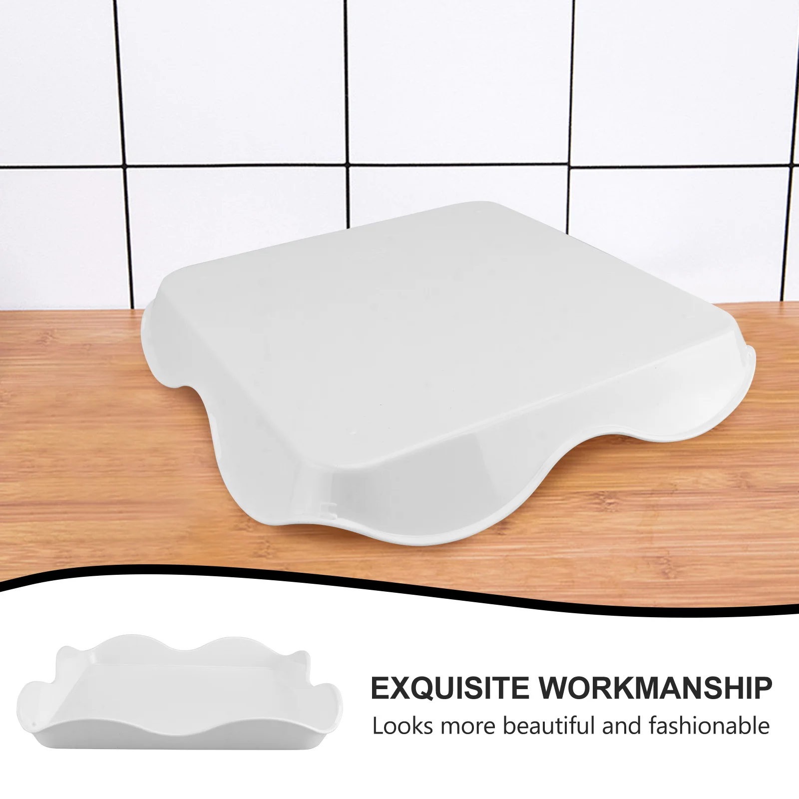 

1Pcs Simple Food Serving Tray High Quality Cake Plate for Bakery Restaurant Dessert Snack Bread Food Tray Cake Plate