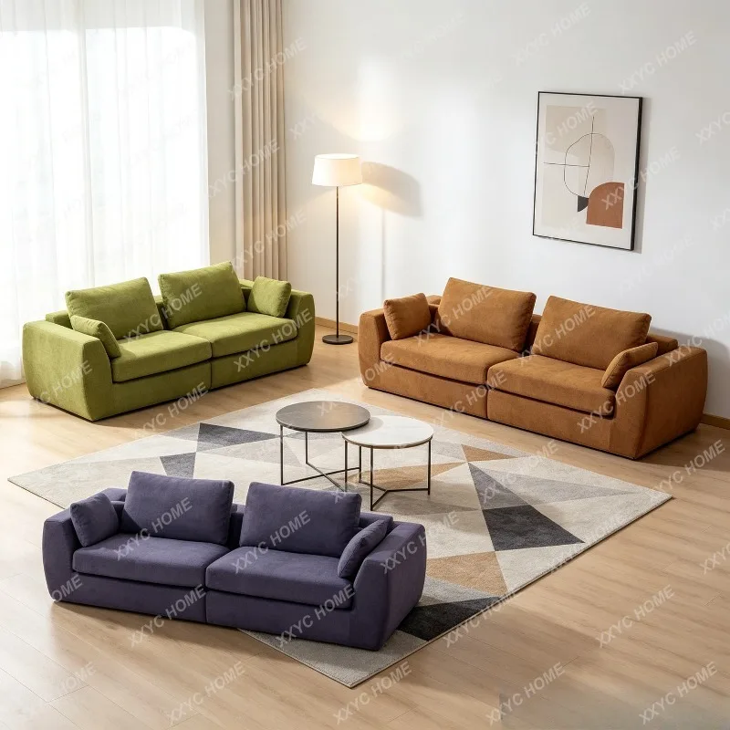 Modern minimalist bedroom/living room cloud compression sofa - z646, 270*95*68 cm