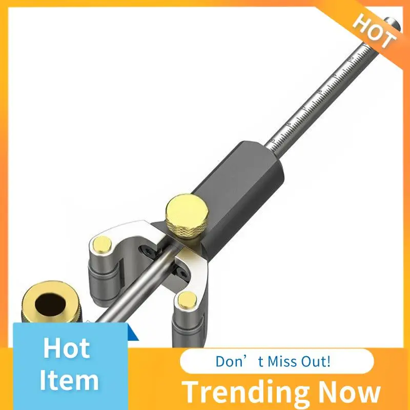 

Woodworking Scribing Device Linear Arc Dual-Purpose Scribe Line Aluminum Alloy Multi-Function Set Sliding Scribing Tool Durable