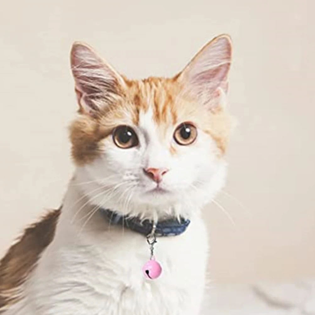 

16pcs Pet Bells Cats Dogs Accessories Mixed Color Delicate Pet Collar Bells Durable Crafted Metal Bell Stylish Decorative Home
