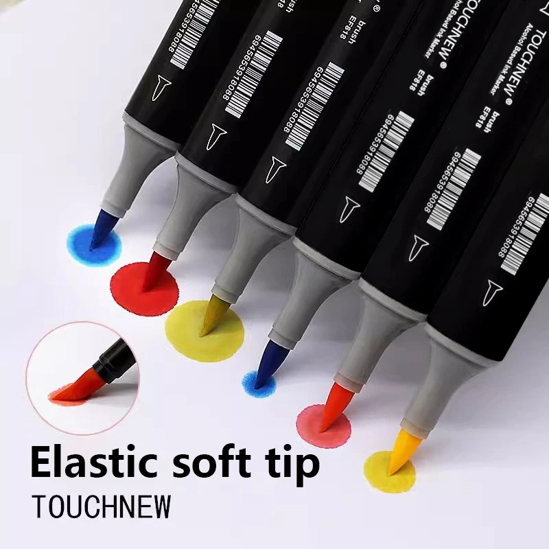 

40-168 Colors Dual Tip Alcohol Markers Set Markers Pens with Storage Bag for Adult Kids Coloring Drawing Sketching Card Making