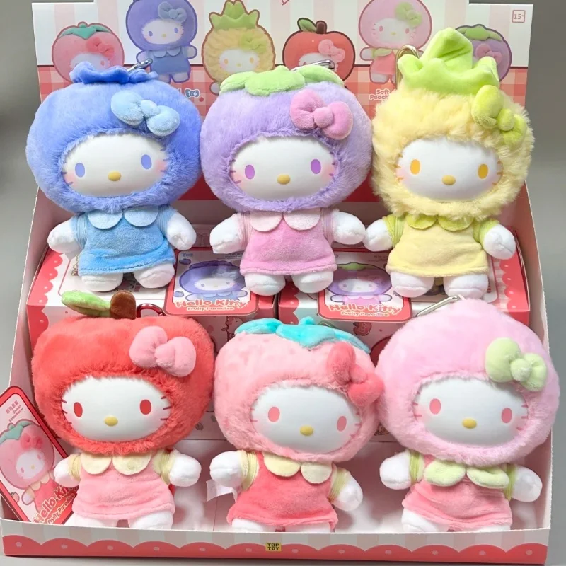 

Genuine Hellokitty Fruity Paradise Series Vinyl Blind Box Hellokitty Mystery Box Trendy Toy Kawaii Bag Pendants Decor Gifts