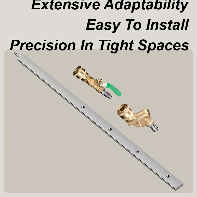 

Radiator Cleaning Wand Lightweight Car Radiator Cleaning Wand High-Pressure Portable 24Inch Stainless Steel Cleaner For Gutter