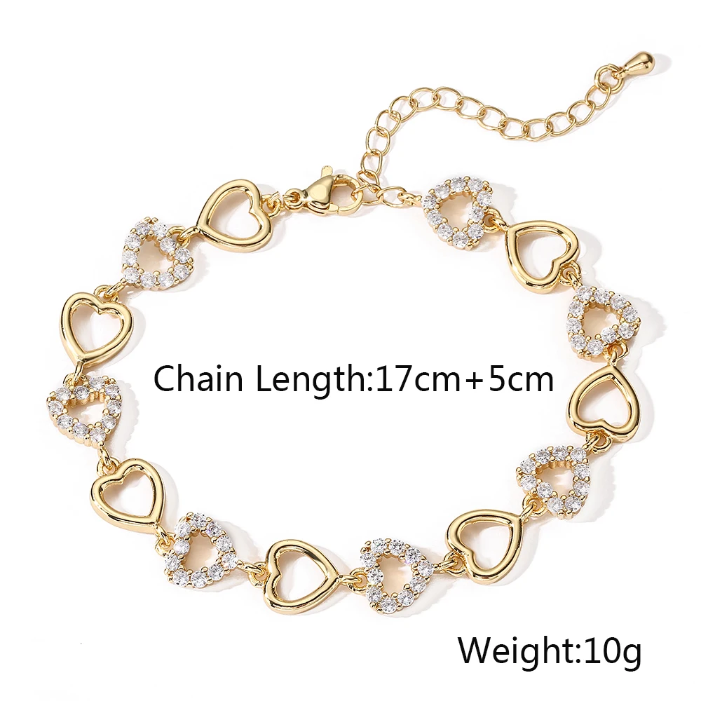 Glamorous Design Butterfly/Star-Shaped Pendant Bracelets For Women Girls, Delicate Bangles With Cubic Zirconia Party Jewelry