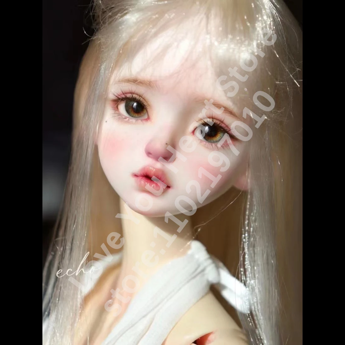 

1/4 BJD Doll Head Resin Material Girl DIY Doll Head No Makeup Head For 1/4 BJD Doll Body