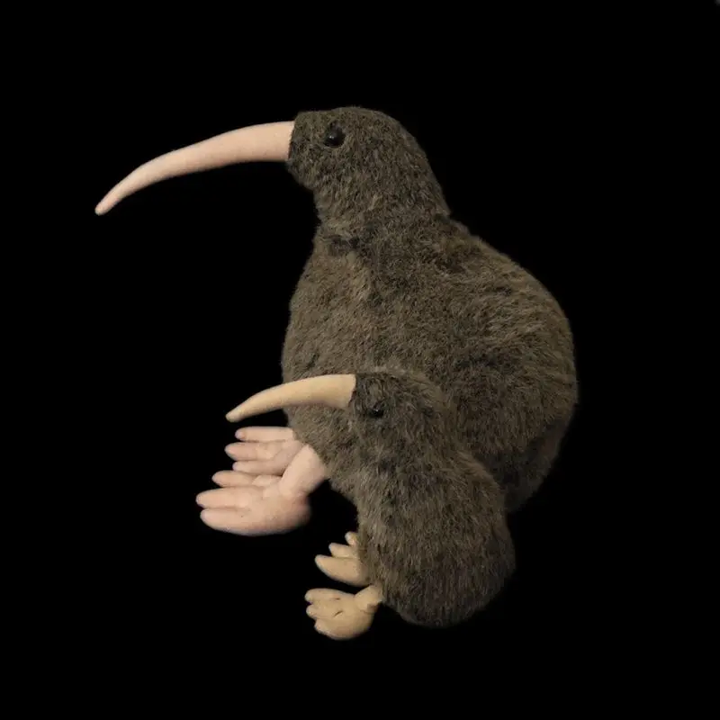 

Cute Kiwi Bird Dolls Plush Toy Bird Gift Early Education Prop Lifelike Animals Simulation Stuffed Doll Kawaii Toy Gifts
