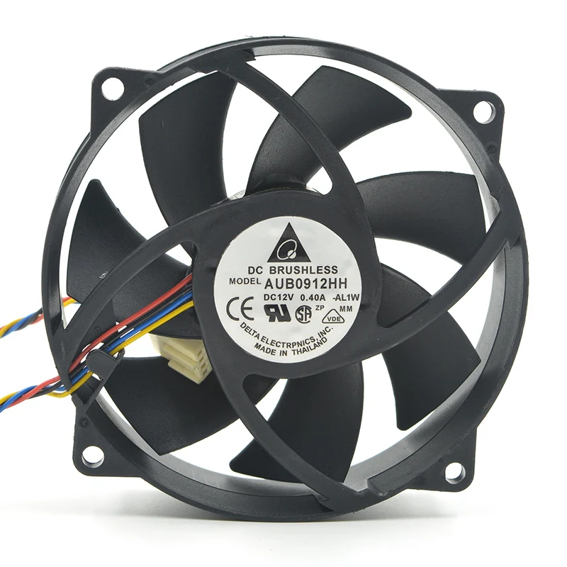 

New original AUB0912HH 12V 0.40A 9025 9CM chassis CPU four-wire PWM temperature control round cooling fan