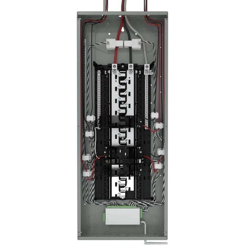 Inhab Smart Home Energiemonitor met 16-50Amp circuitniveausensoren en 2-200Amp hoofdsensoren voor realtime