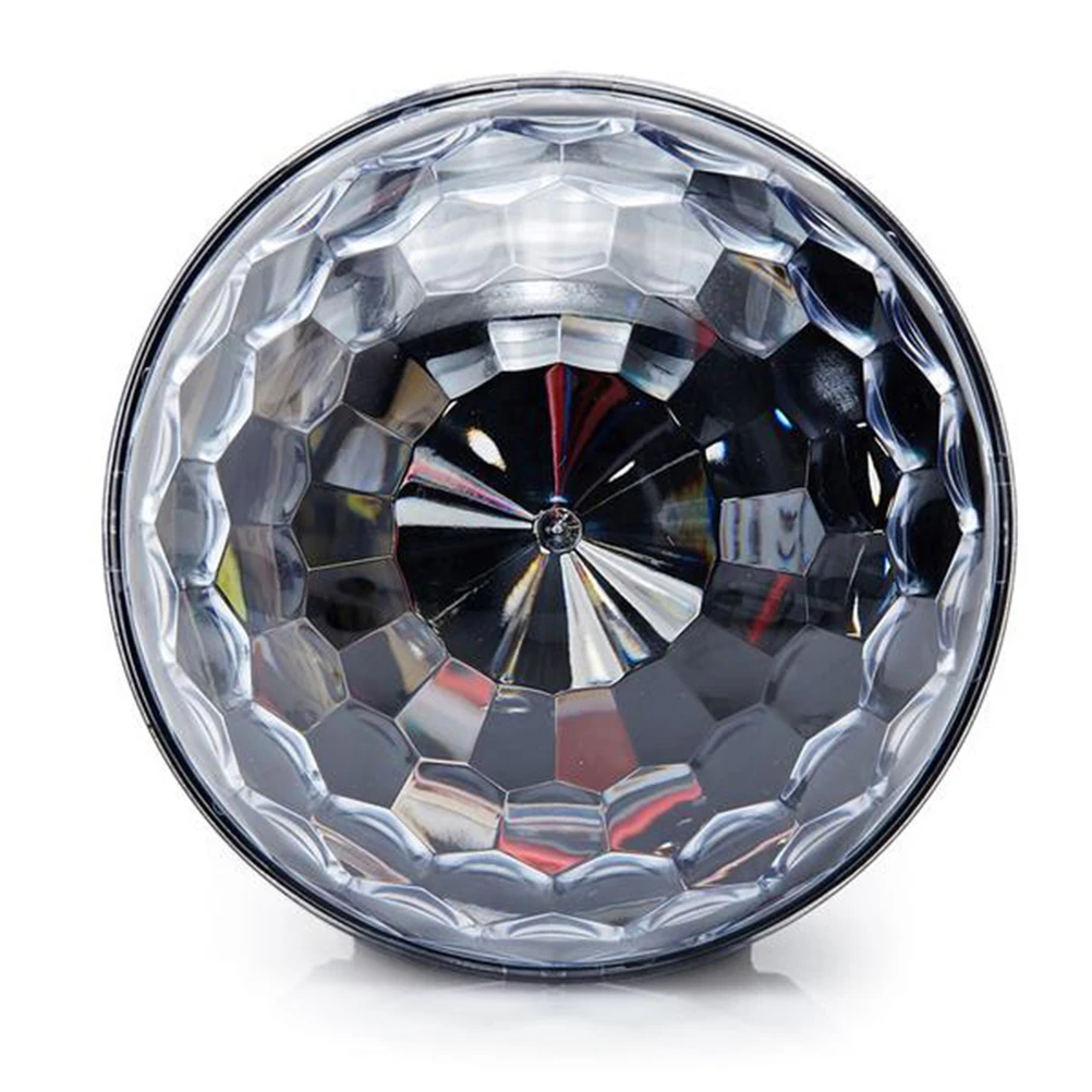 كريستال الكرة التحكم الصوتي الرقمي LED مصباح 6Ch الذاتي المشي Dmx512 ضوء المرحلة للحزب ديسكو مع الاتحاد الأوروبي التوصيل