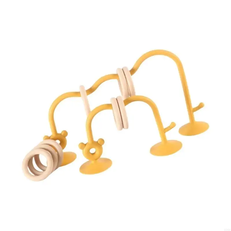 

Baby Teething Chew Toy Silicone Teether Educational for Newborns