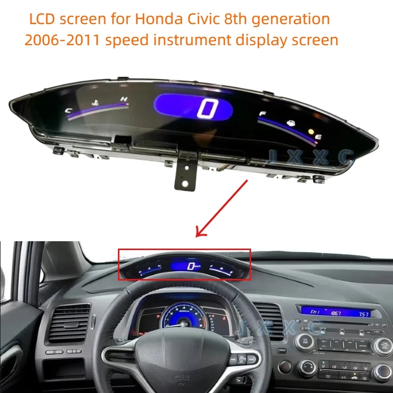 

LCD screen for Honda Civic 8th generation 2006-2011 speed instrument display screen