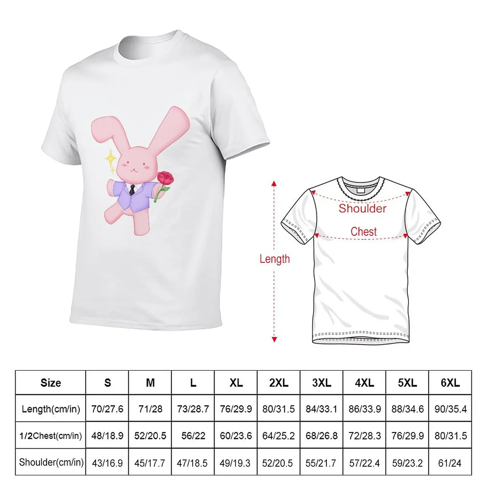 Usa-Chan T-Shirt shirts graphic tees animal prinfor boys tees men graphic t shirts