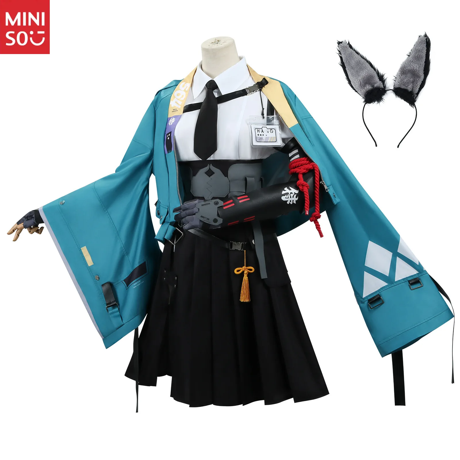 

Zenless Zone Zero Cosplay Costume, Zhu Yuan Agent Outfit Full Set