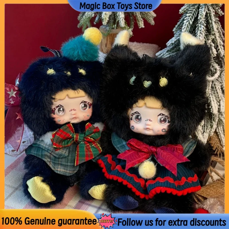 

Подлинная Рождественская серия Nommi Magical, слепая коробка, игрушка, виниловая кукла, кулон, аниме, экшн-фигурка, Kawaii, загадочная коробка, подарок на день рождения