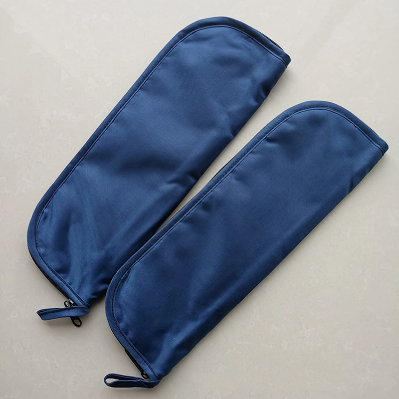 Navy Umbrella Cover Portable Folding Umbrella Storage Bag Zipper Closure With Hanging Rope For Strong Water Absorption