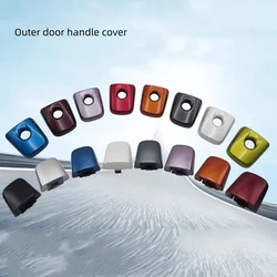 For Nissan 2016-2021 QASHQAI Exterior Door Handle Decorative Cover External Handle Cover Keyhole Cover