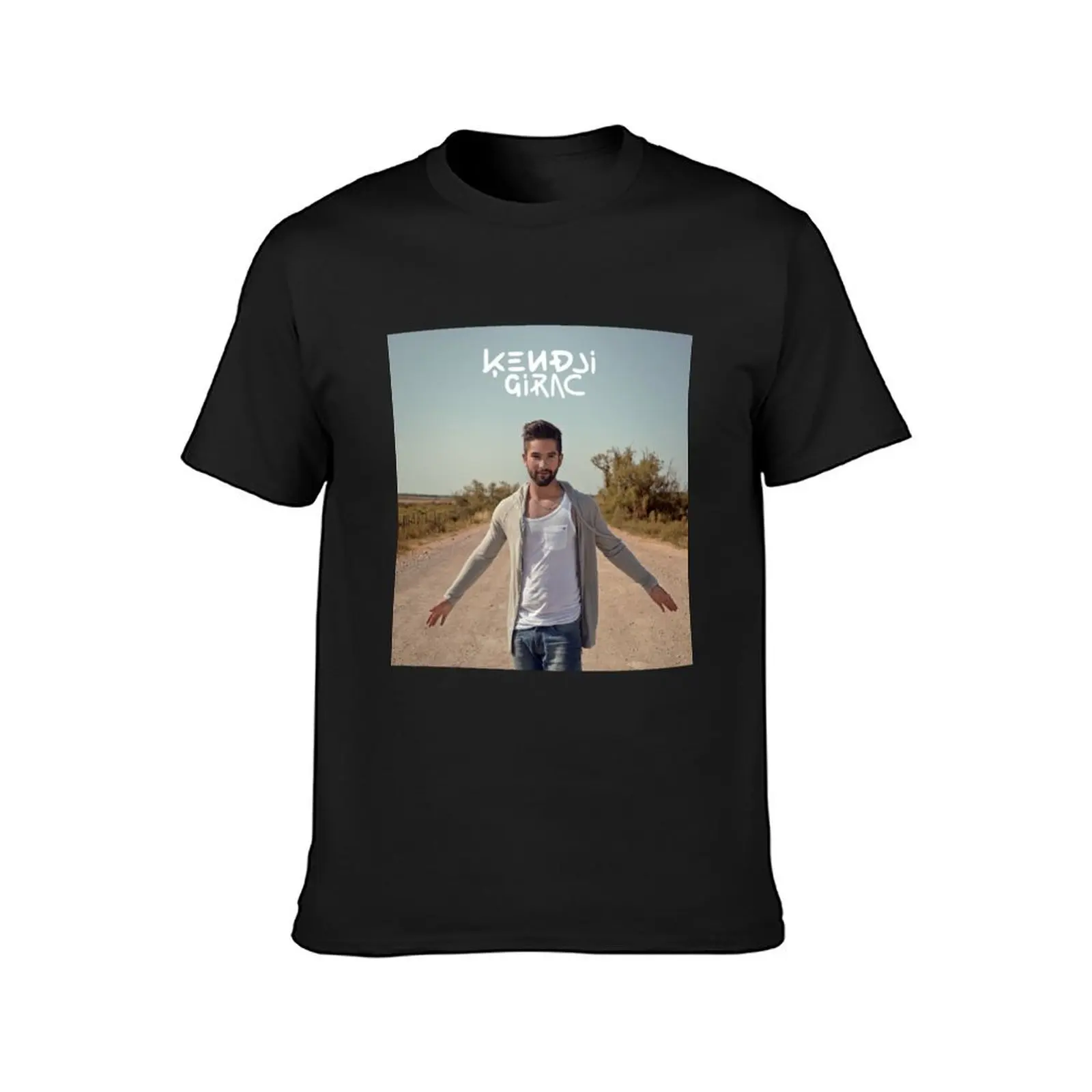 Kendji Girac T-Shirt Short sleeve tee plus sizes mens t shirt