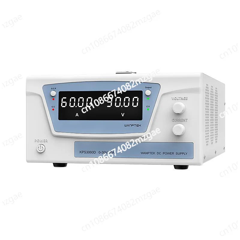 60V/30A 1200W High Power Dc  Supply  Precision Adjustable Desktop with Short Circuit Warning