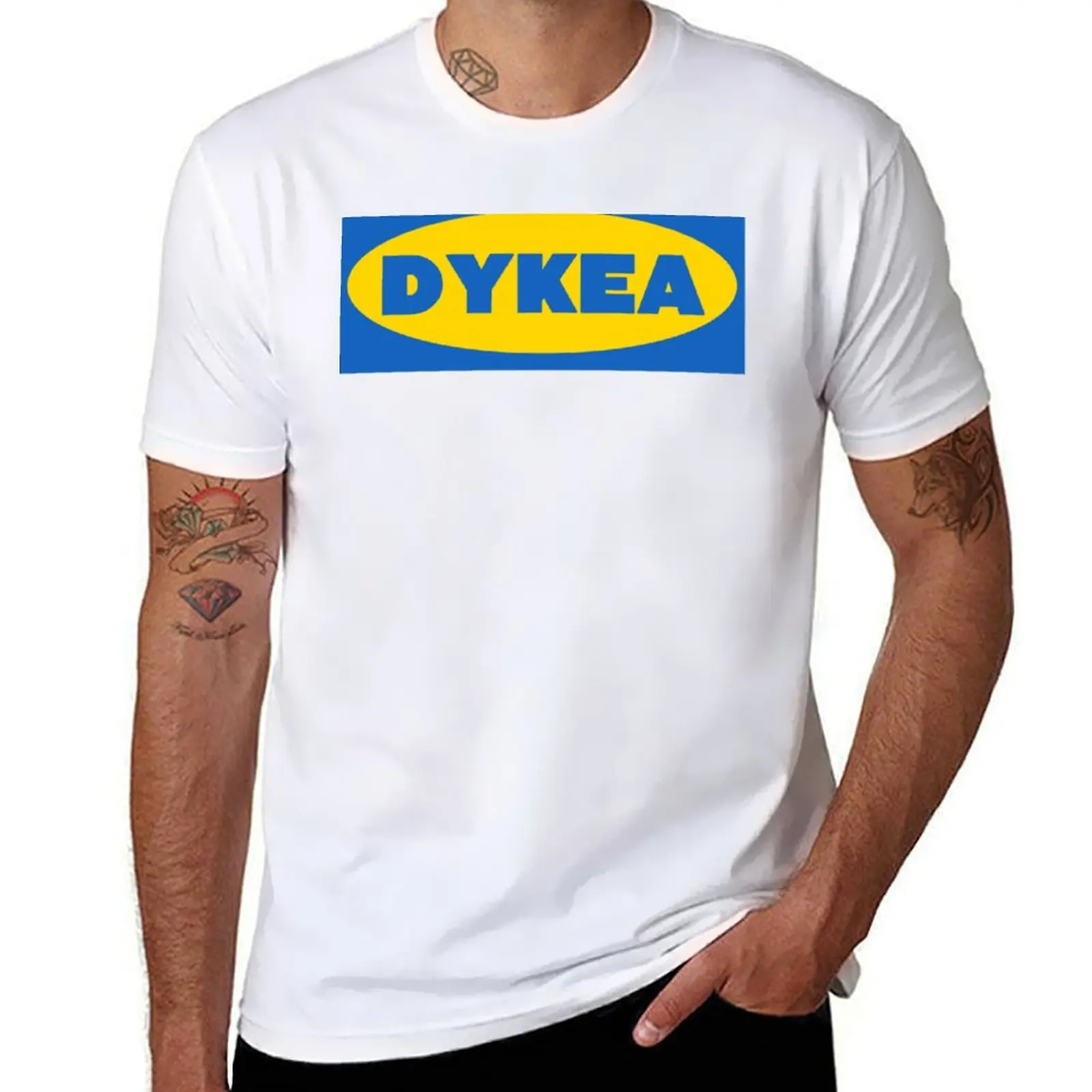 

Dykea T-Shirt T-Shirt t shirt for man 100 percent cotton t shirt personalised T-Shirt