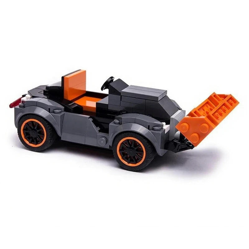 21742 Schnee Entfernung Traktor Montage Auto Modell Kleine Partikel Baustein Set MOC Technische Autos Teile Spielzeug Geschenk