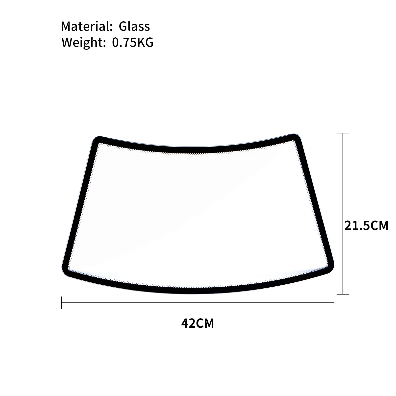 42CM Car Window Tint Vinyl Wrap Display Panel Model Tempered Front Windshield Film Show Board Auto Tinting Display Tool