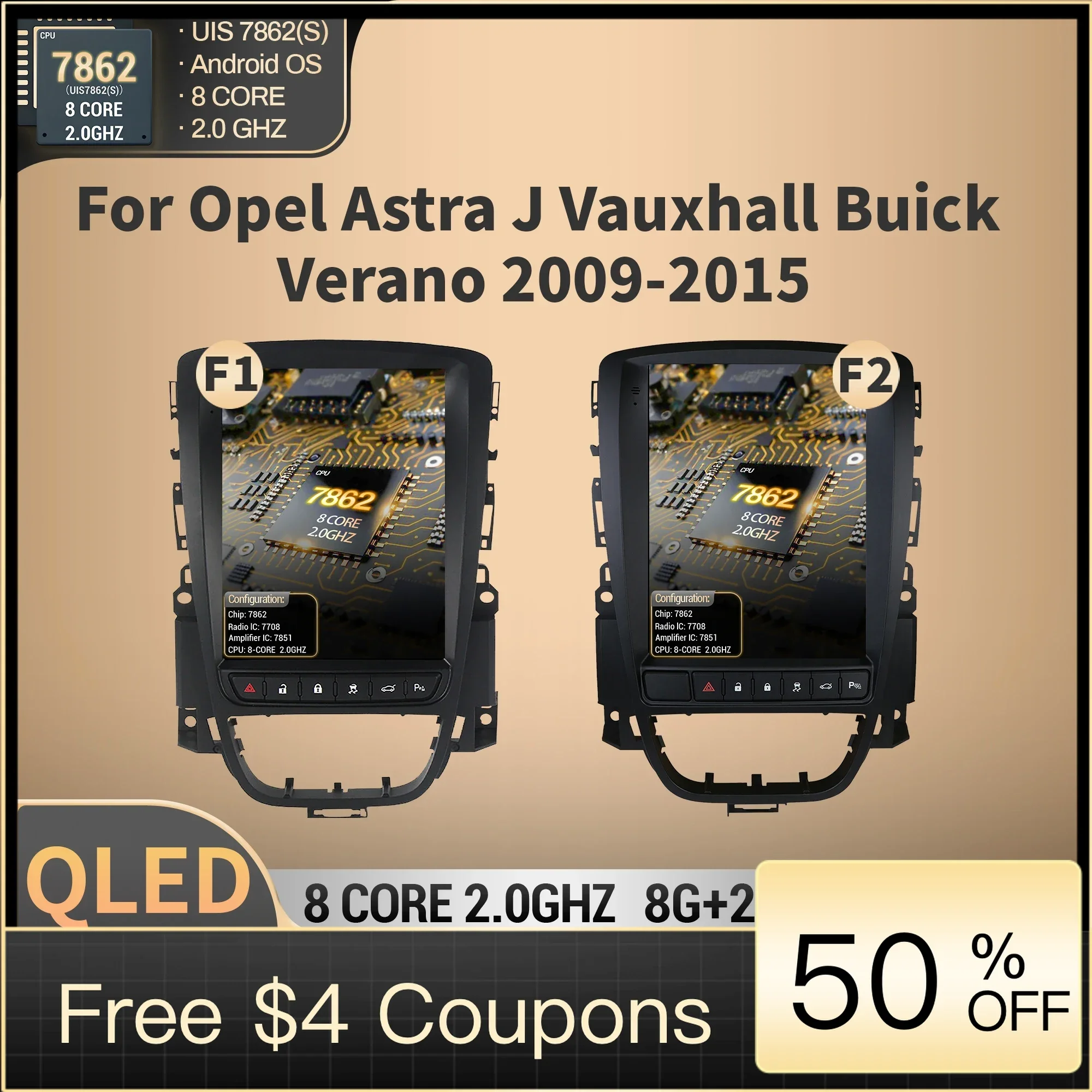 9.7″For Opel Astra … - image