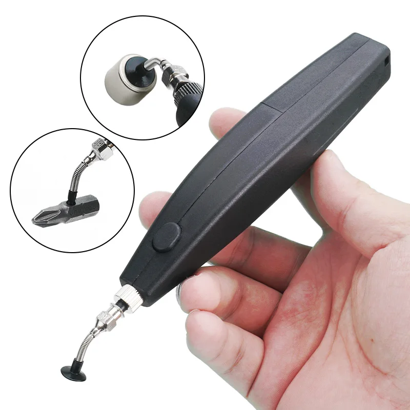 Anti‑Static Electric Vacuum Suction Pen, Powerful Pick‑up Tool for Electronic Components & Chips