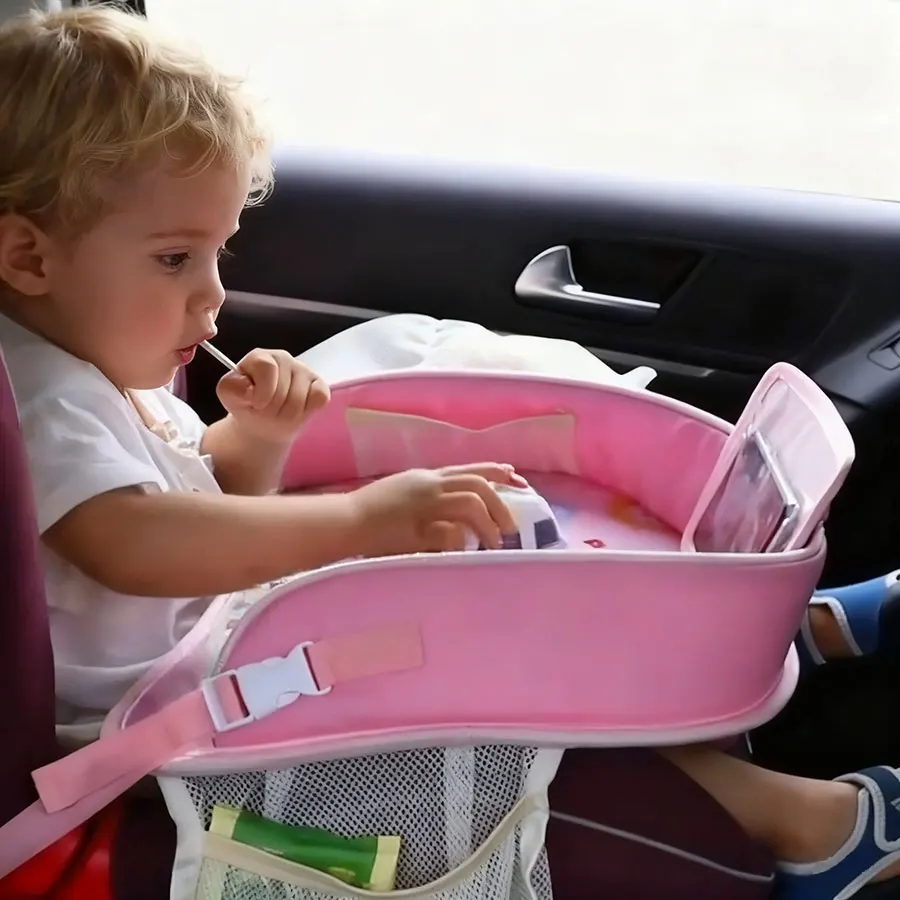 

Car Child Safety Seat Dining Plate Car Drawing Table Baby Dining Table Baby Storage Small Table Plate