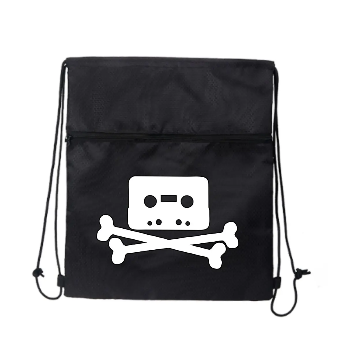 

Кассетная лента со скрещенными костями, графические портативные рюкзаки, портативные мужские и женские спортивные рюкзаки для спортзала на открытом воздухе