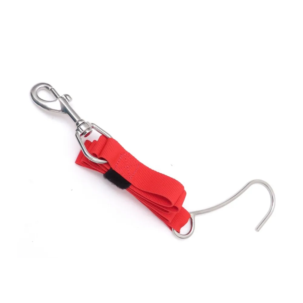 

Nylon Diving Webbing Strap Stainless Steel Scuba Diving Scuba Diving Accessories. Black Red Blue Grey Diving Single Reef Hook