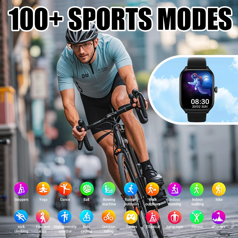 Full Touch Fitness Smartwatch 4