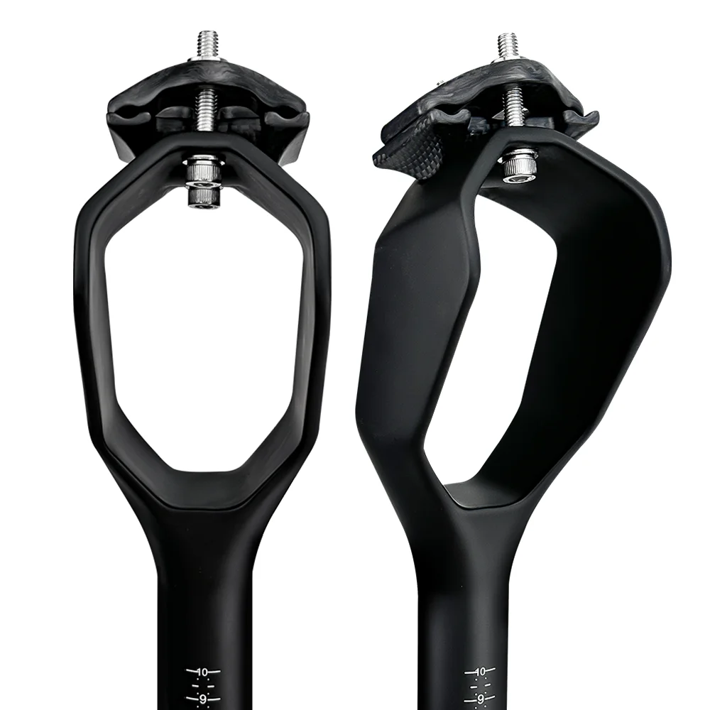 2026 BALUGOE High-Strength MTB Seat Pole Carbon Fiber Highway Seat Tube Hollow Broken Wind Competition Tube Riding Accessories