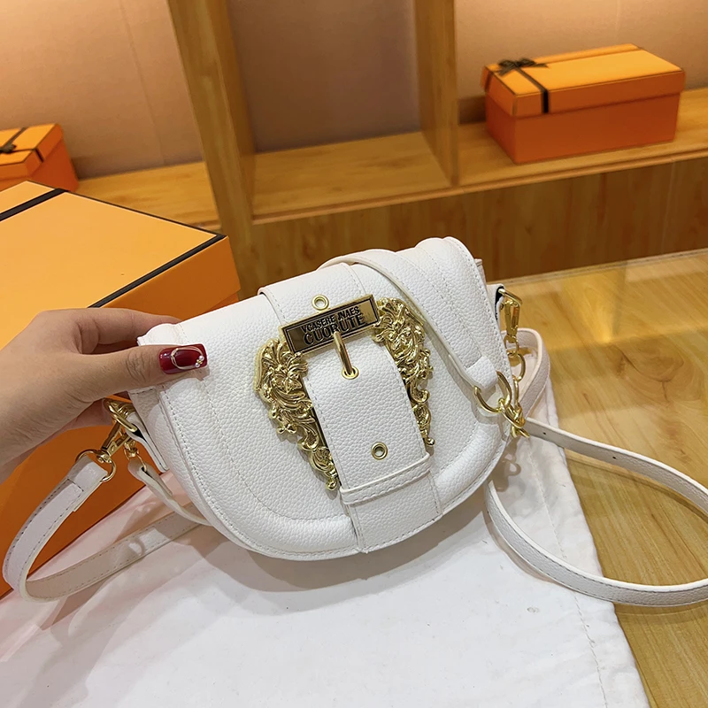 Luxury Brand 2023 New Fashion Leather Ladies Solid Color Shoulder Bag Designer Bags Purse and Handbags Luxury Designer Sac Cc Gg