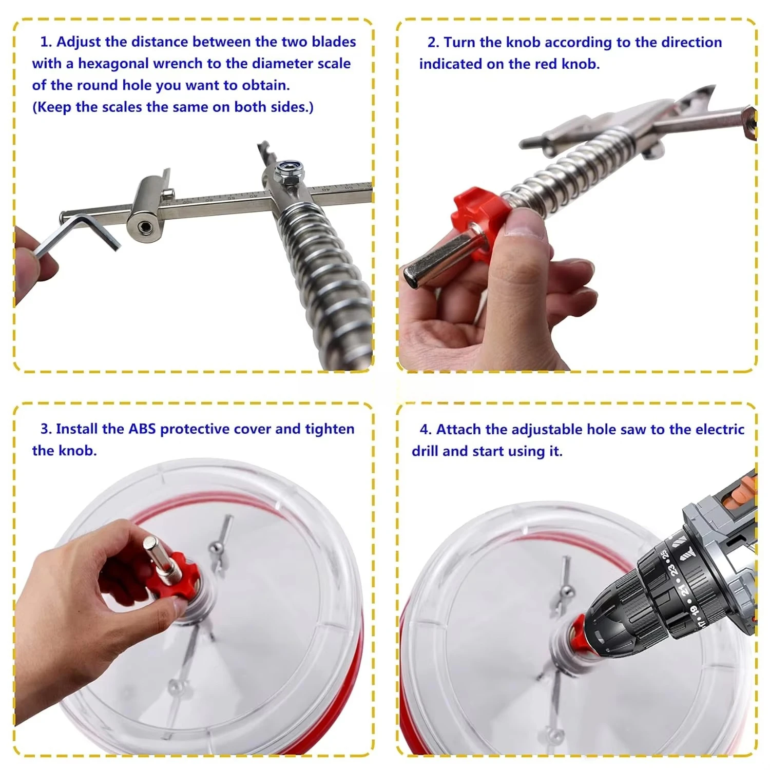 Рисунок 4 - Набор кольцевых пил Chevalierous