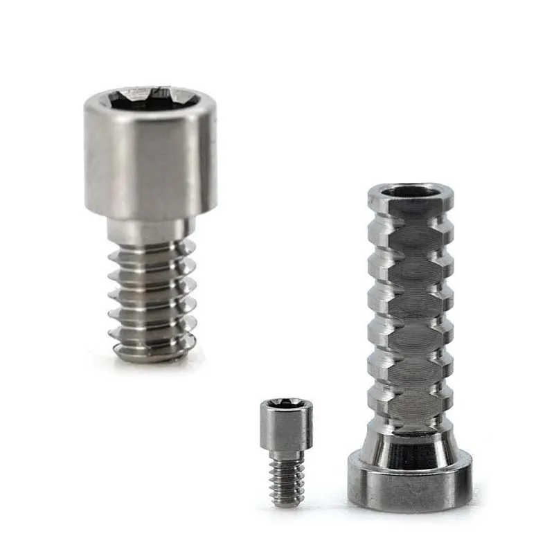 2-1Pcs Temporary Cylinder For Multi-unit Abutment Fits Nobel Biocare Prosthetic Screw Retained Abutment