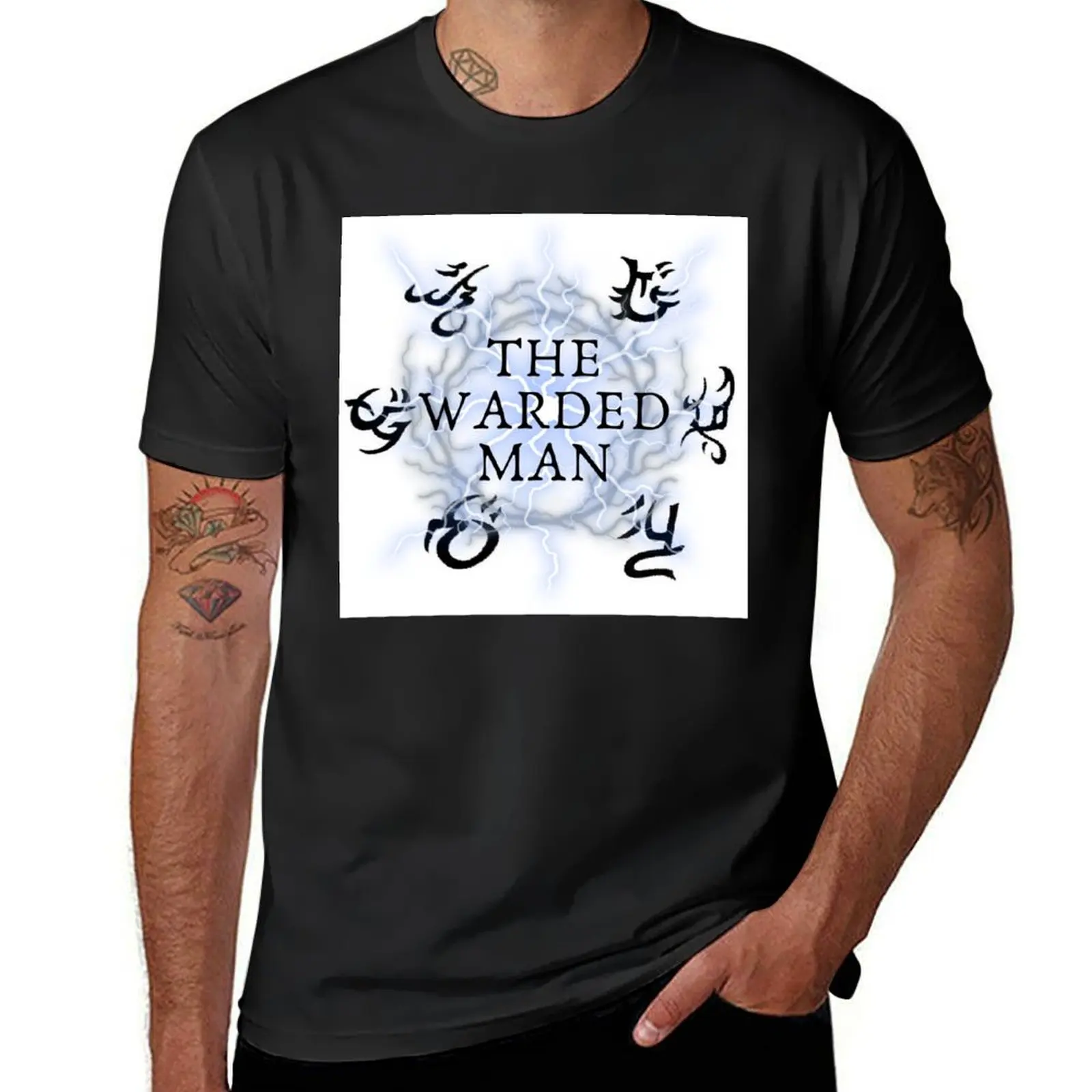 

The Warded Man T-Shirt anime clothes sports fans mens graphic t-shirts anime
