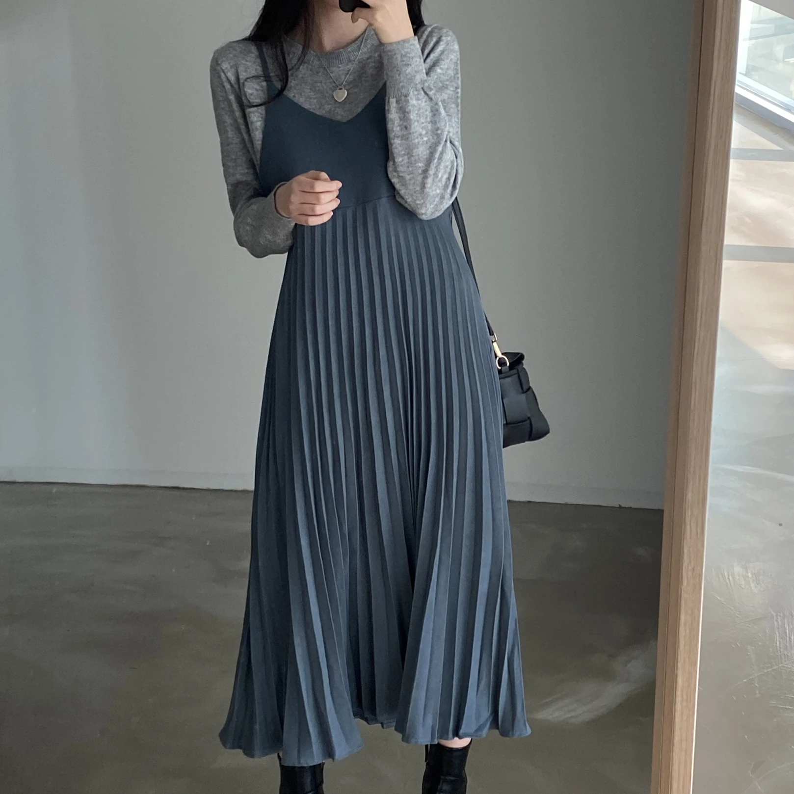 Jesień Zima Aksamitne Dr Strapl Koreańskie Miękkie Średnie Wiosna Jesień Zima Szkoła Ulica Cam Wędrówki Randka Codzienne Domowe