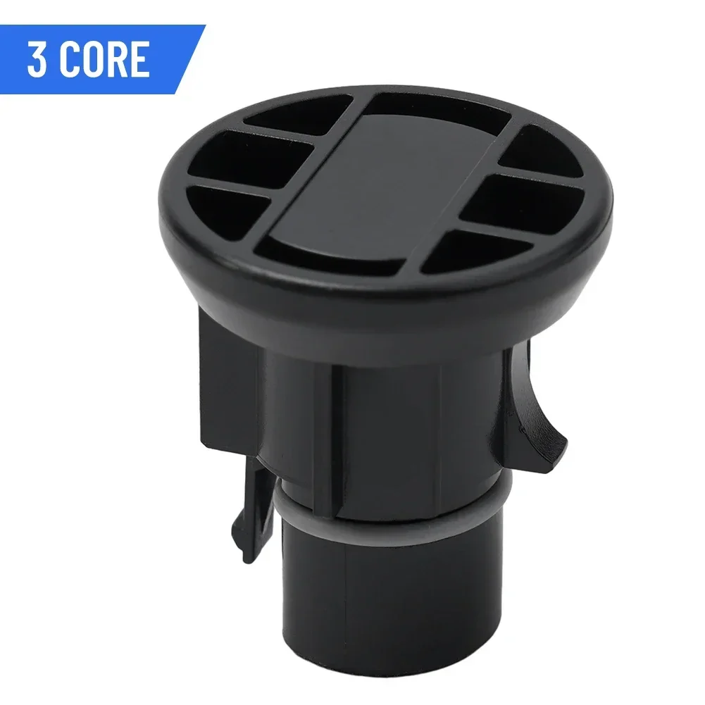 High Quality End Cap Closure Cap 1pcs 3 Core 450/750V Black Connection Female For Single-phase IP68 Waterproof