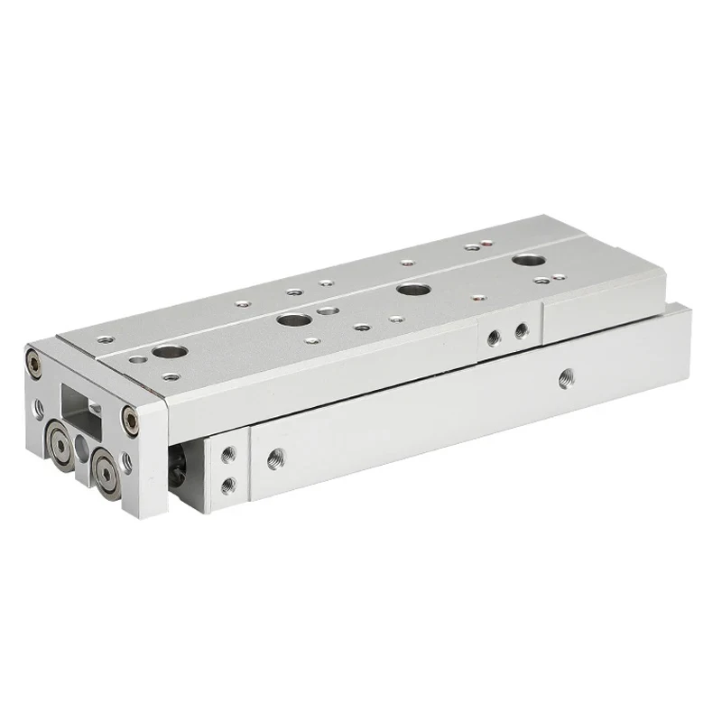 MXS Pneumatic Cylinder Guide Rail Precision Slide With Magnetic High Pressure Resistance 6mm Bore 10/20/30/40/50mm Stroke