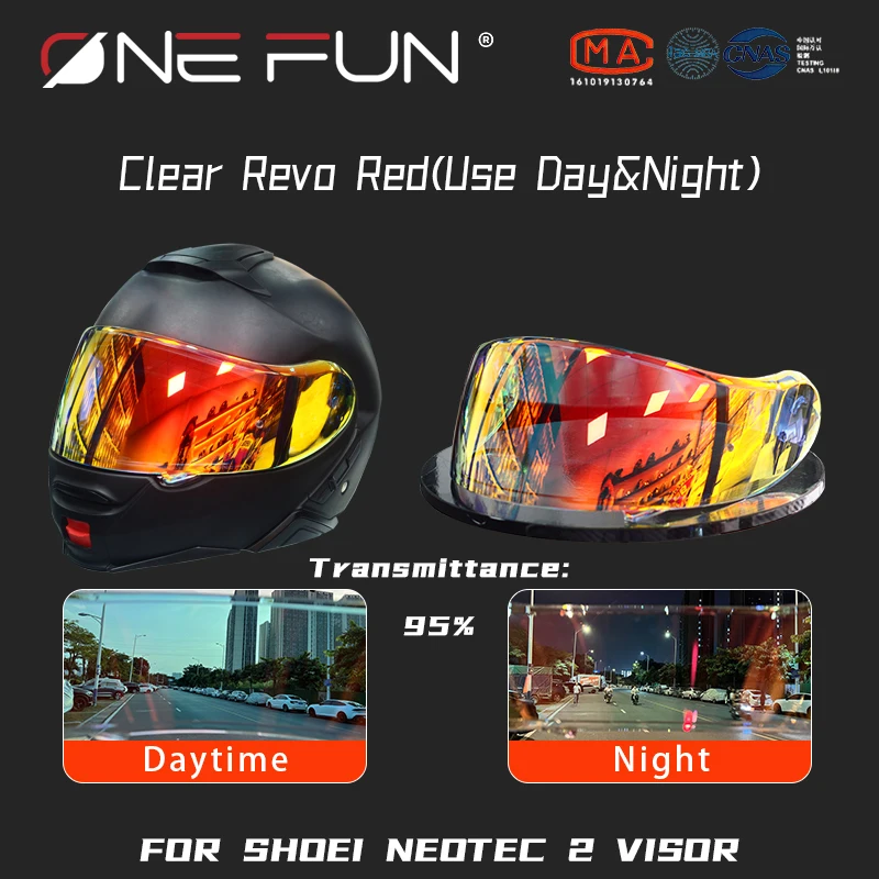 Helmet Visor For Shoei Neotec 2 CNS-3 Full Face CNS3 Neotec II Photochromic Helmet AntiFog Lens Shield Mask Black Silver