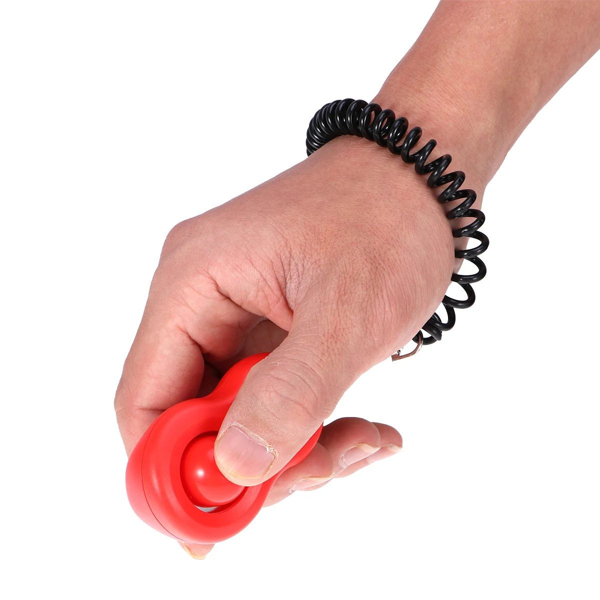 

4pcs Pet Training Clickers Dog Tools Strap for Clicker Training Stop Barking Sit Fetch Shake Lie Down Roll Over Loud Sound Not