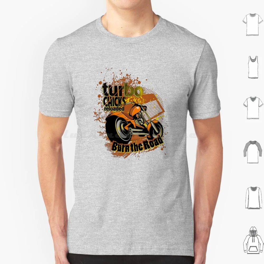 Spooky Bikes T Shirt Men Women Kids 6xl Turbo Chicks Bikers Bike Lovers Burn The Road Offroad Swag Spooky Bikes Halloween