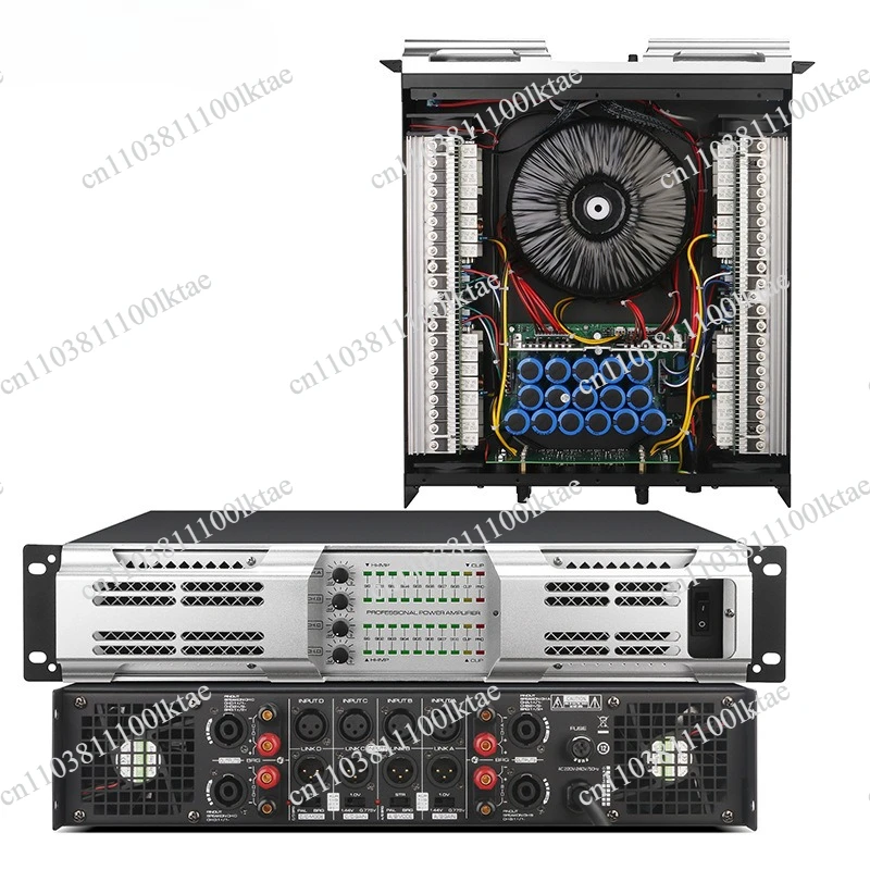 Class H High-power Power Amplifier Four-channel Pure Post-stage  Event Wedding Stage Audio Equipment Power Amplifier