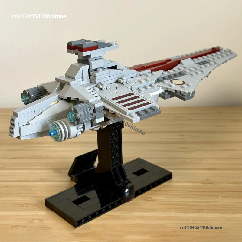 NEW Venator-Class Republic Attack Cruiser Building Block Model DIY Spaceship Military Sci-fi Movie Assembly Bricks Kid Toy Gift