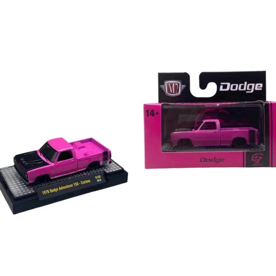 M2 1:64 1976 Dodge Adventurer 150 Custom Dodge Die-cast Car Model